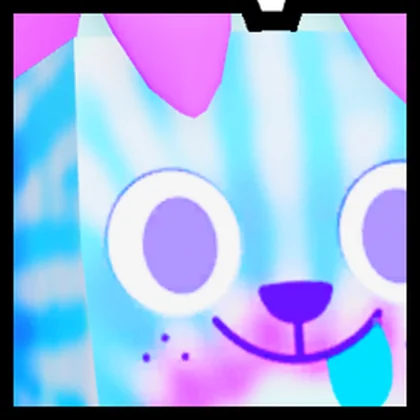 Huge Tiedye Dog